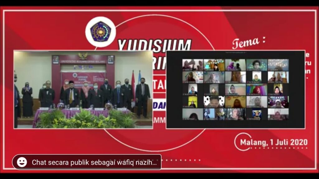 Yudisium daring tonjolkan adat di setiap daerah, FKIP UMM akui semangat calon wisudawan dan wisudawati