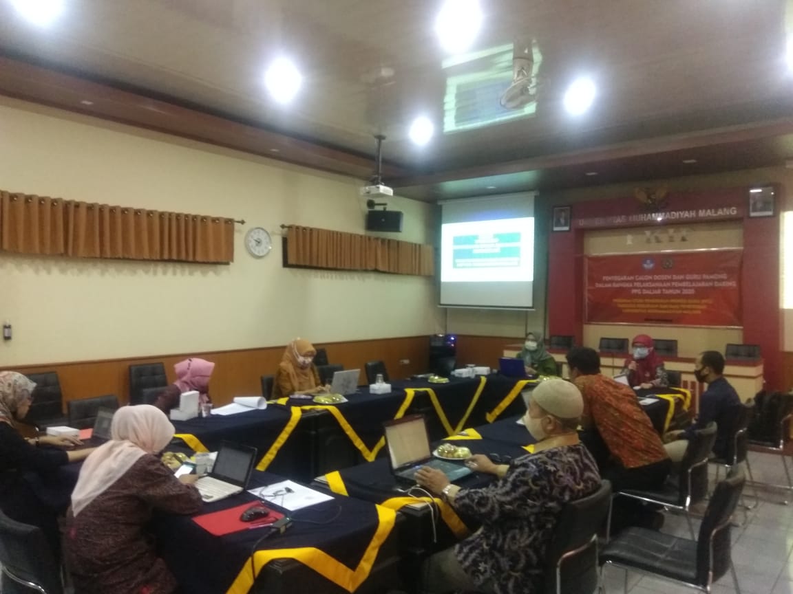 Sambut Perkuliahan Semester Ganjil, Prodi Pendidikan Bahasa Indonesia FKIP UMM Gelar Workshop Penyusunan Bahan Ajar Daring Berbasis LMS