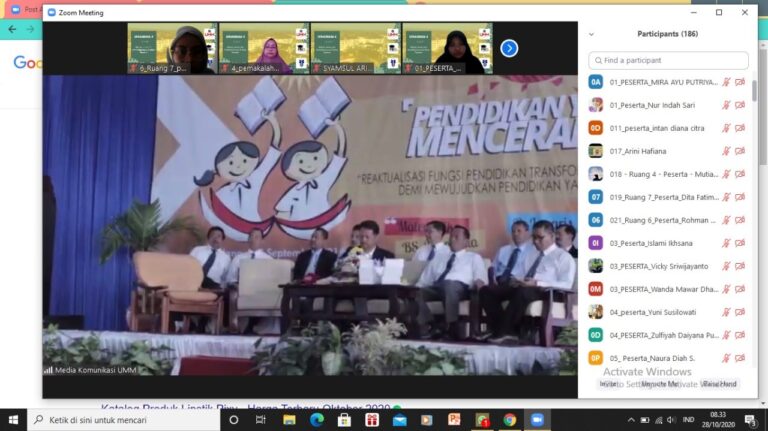 Prodi Pendidikan Bahasa Indonesia Gelar Senasbasa 4 Bertema “Bahasa, Sastra, dan Pembelajarannya di Masa Pandemi”
