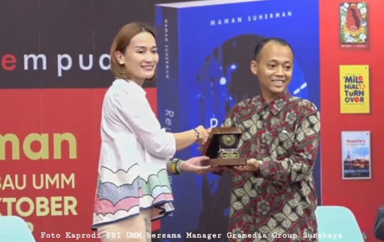 Gandeng Gramedia, Prodi PBI FKIP UMM Bentuk Kerja Sama Program CoE Enterpreneur Perbukuan