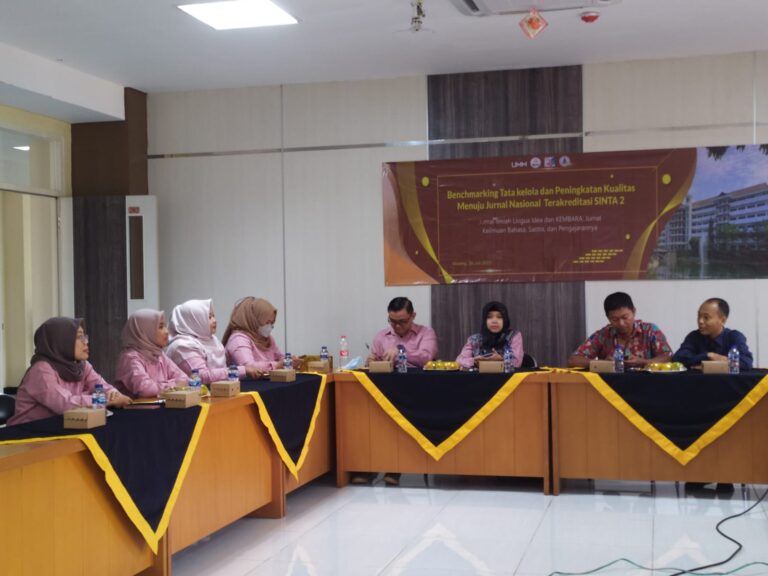 Benchmarking Tata Kelola dan Peningkatan Kualitas Menuju Jurnal Nasional Terakreditasi SINTA 2: Jurnal KEMBARA UMM dan Jurnal Ilmiah Lingua UNSOED