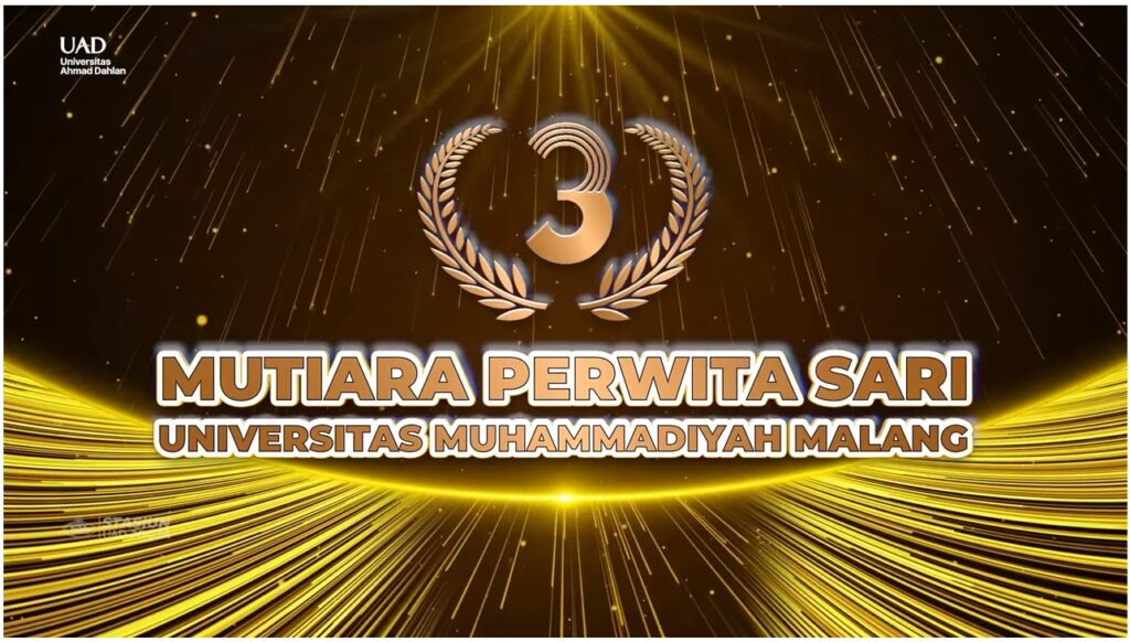 Mahasiswa PBI FKIP UMM Raih Peringkat Tiga Baca Cerpen Putri dalam Lomba Tingkat Nasional KOMNAS SENIOR UAD Tahun 2023