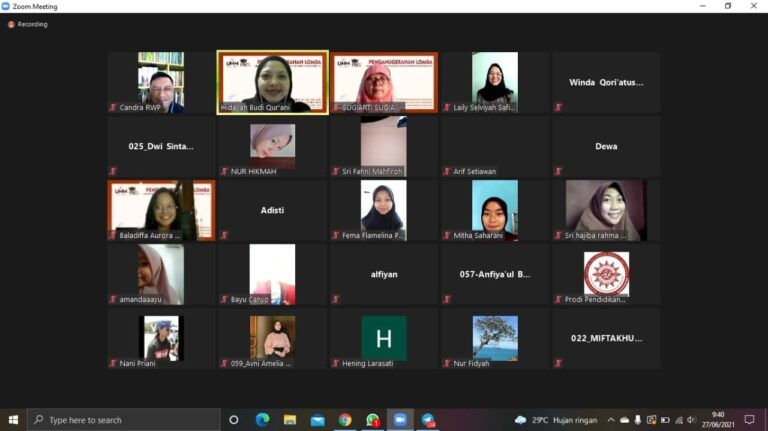 GELAR PENGANUGERAHAN PEMENANG LOMBA, PRODI PENDIDIKAN BAHASA INDONESIA UMM APRESIASI KERATIVITAS SISWA SMA SE-INDONESIA