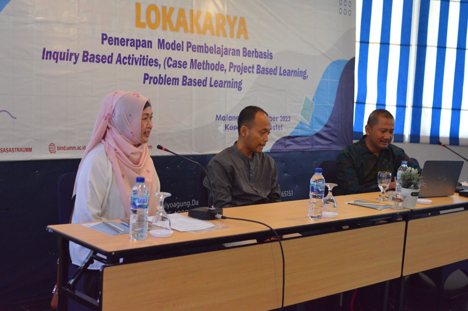 Lokakarya Penerapan Model Pembelajaran Berbasis Inquiri Based Activities Prodi PBI FKIP UMM