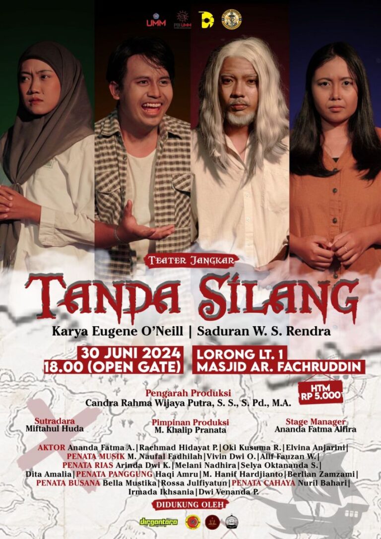 Mahasiswa Pendidikan Bahasa Indonesia FKIP UMM Angkatan 2021 Sukses Gelar Pementasan Drama