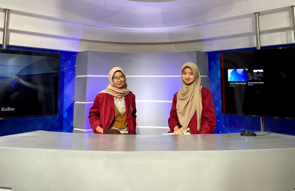 Mahasiswa Prodi PBI FKIP UMM Berkunjung Ke TVRI Jatim Guna Selesaikan Tugas Akhir Mata Kuliah Multimedia