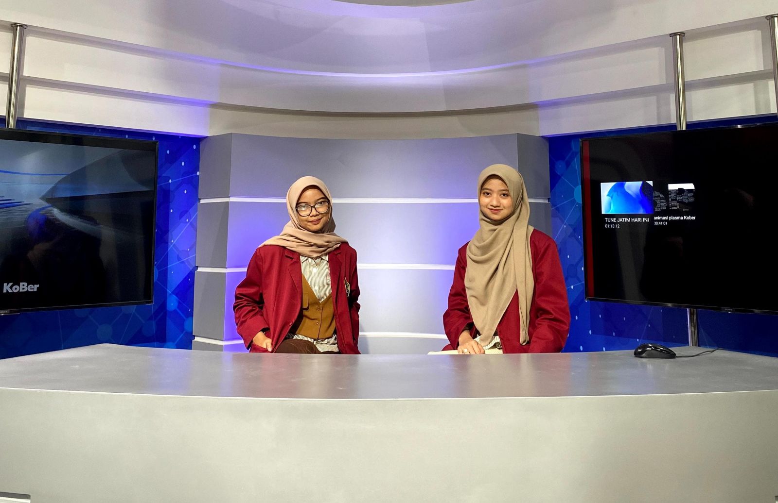 Mahasiswa Prodi PBI FKIP UMM Berkunjung Ke TVRI Jatim Guna Selesaikan Tugas Akhir Mata Kuliah Multimedia
