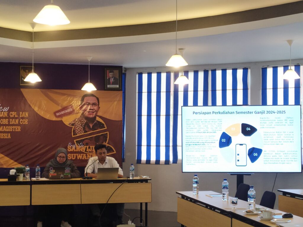 Rapat Koordinasi Prodi PBI FKIP UMM Sambut Awal Perkuliahan Semester Ganjil 2024-2025