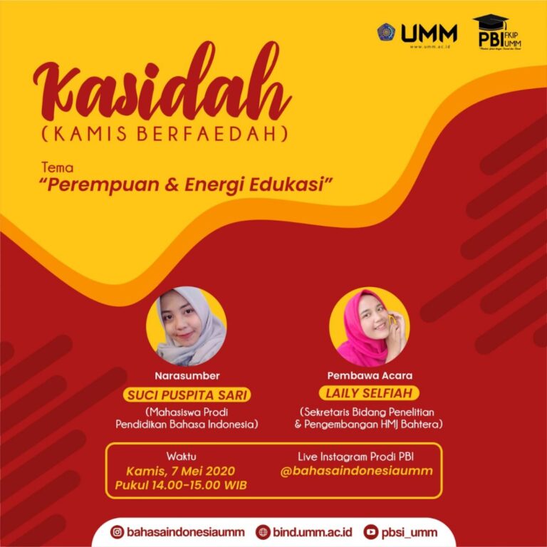 Talk Show Kasidah ala Pendidikan Bahasa Indonesia UMM