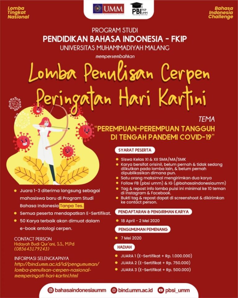 Ungkapan Terima Kasih Kepada Pejuang Perempuan melalui Cerpen