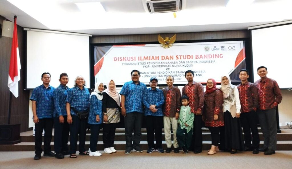Menerima Kunjungan Universitas Muria Kudus, Prodi PBI UMM Adakan Diskusi Ilmiah dan Studi Banding