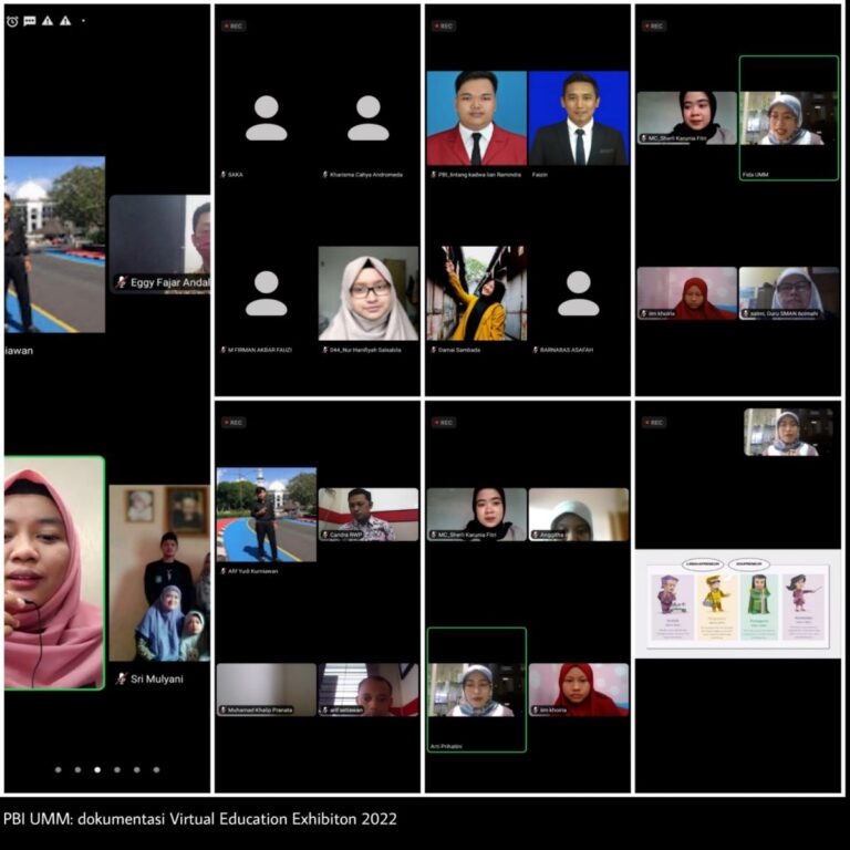 Virtual Education Exhibiton: Gali Potensi Diri Bersama Pendidikan Bahasa Indonesia FKIP UMM