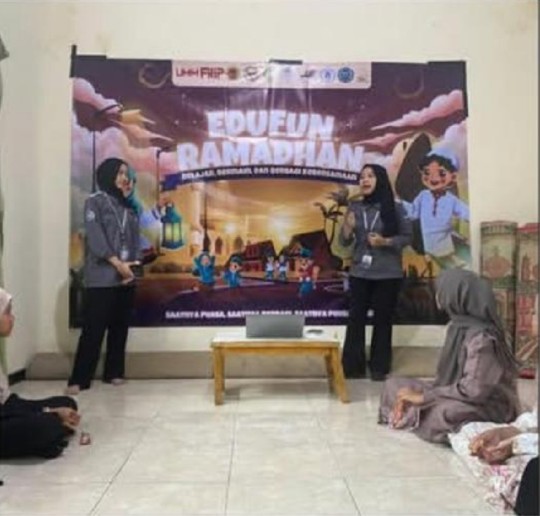 HMPS Bahtera Berpartisipasi dalam Edufan Ramadhan di Panti Asuhan Putri Aisyiyah Jetak Lor